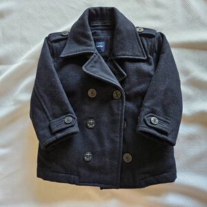 Baby Gap Navy Pea/Puffer Coat Size 18-24 Months
